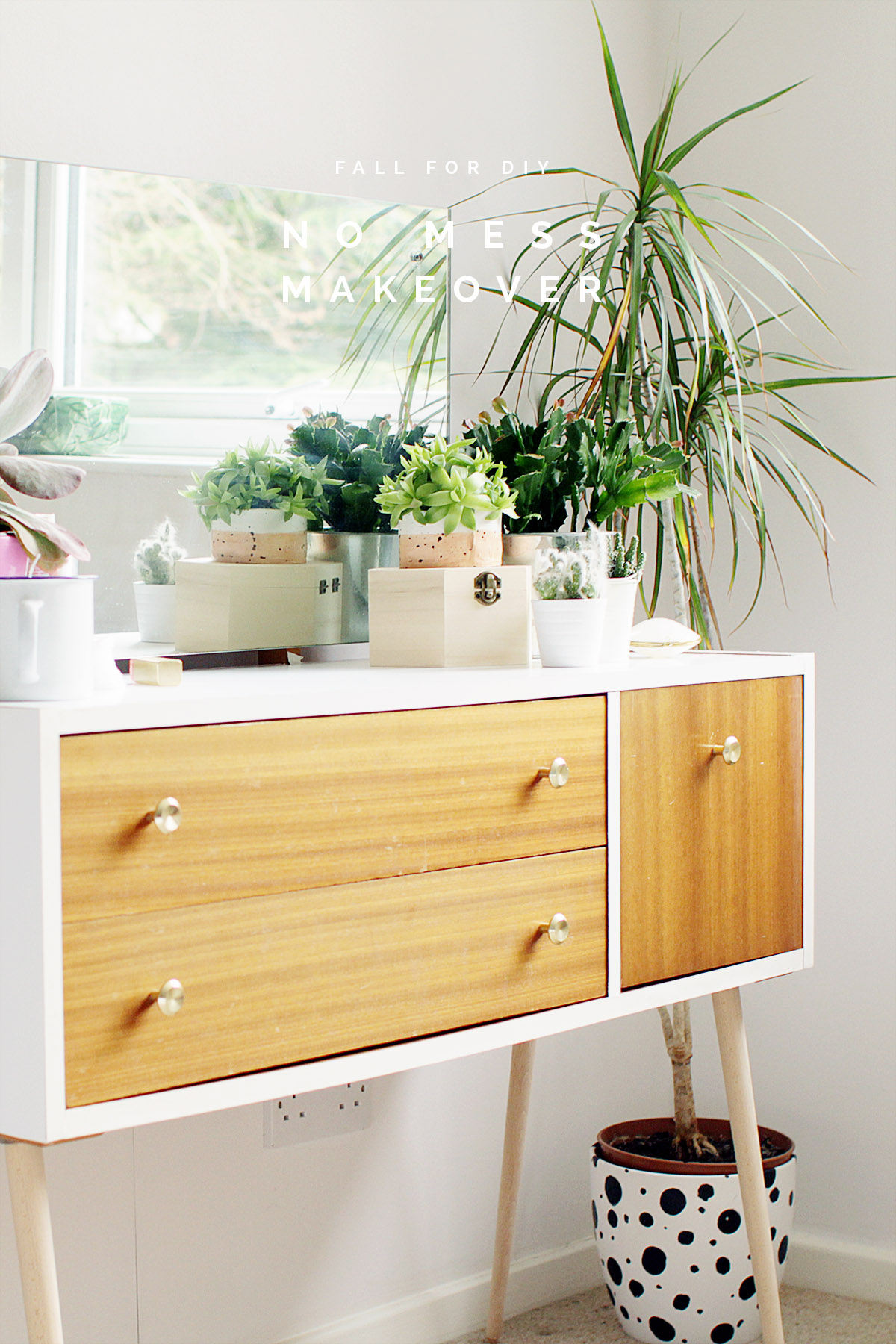 From OLD to MODERN! Learn how to recolor your furniture!DIY