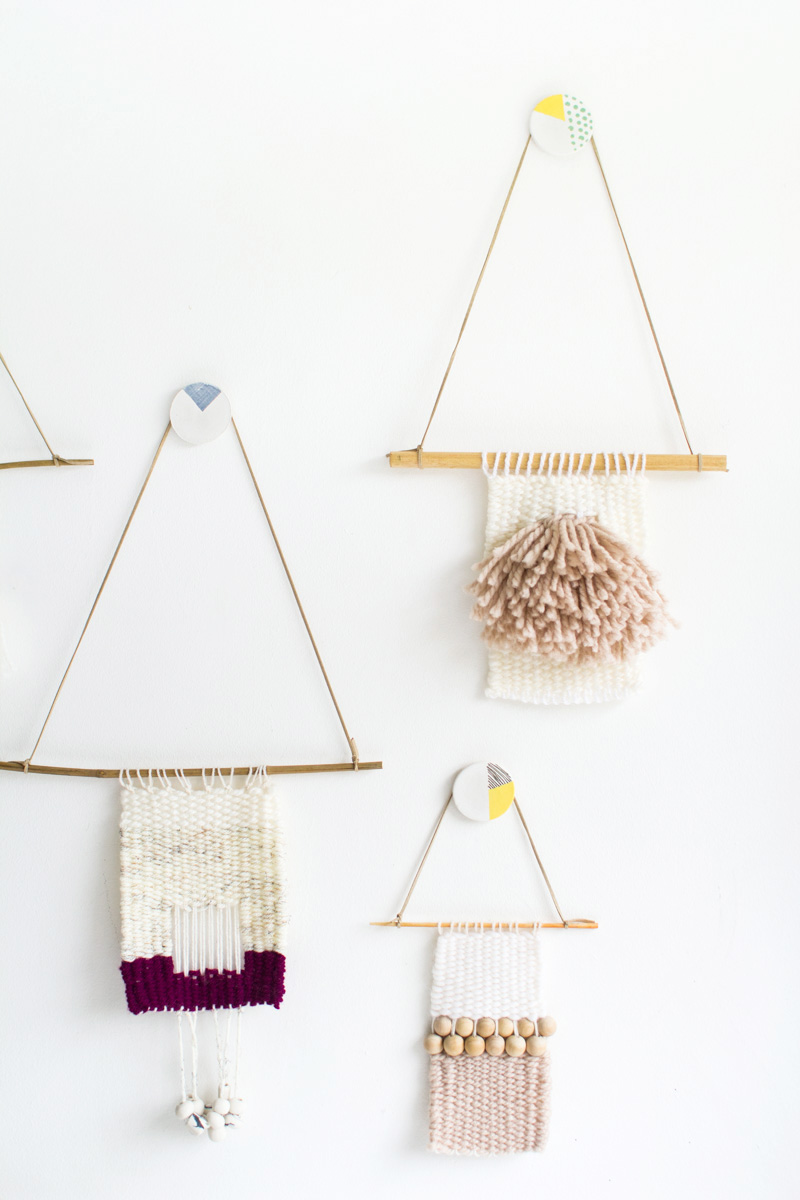 Painted Clay Wall Hooks | Fall For DIY