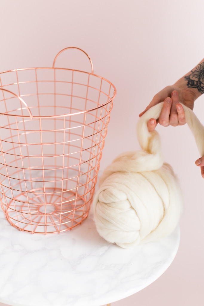 DIY Wool Woven Paper Basket Tutorial | @fallfordiy-1
