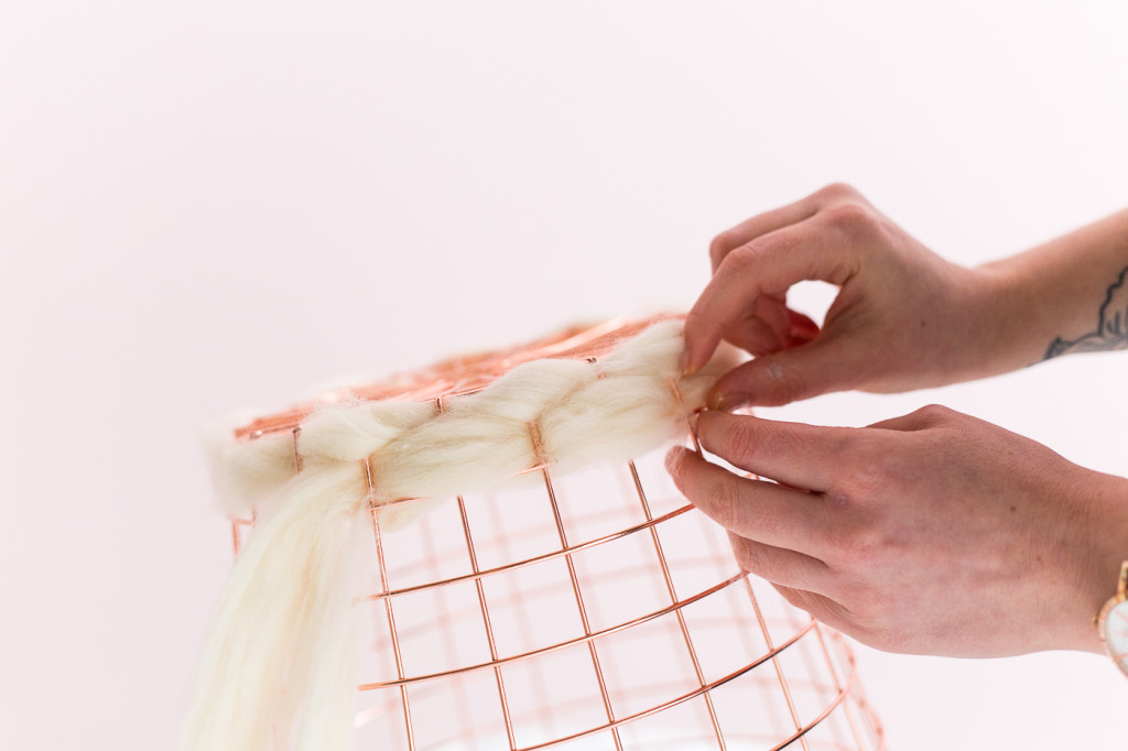 DIY Wool Woven Paper Basket Tutorial | @fallfordiy-6