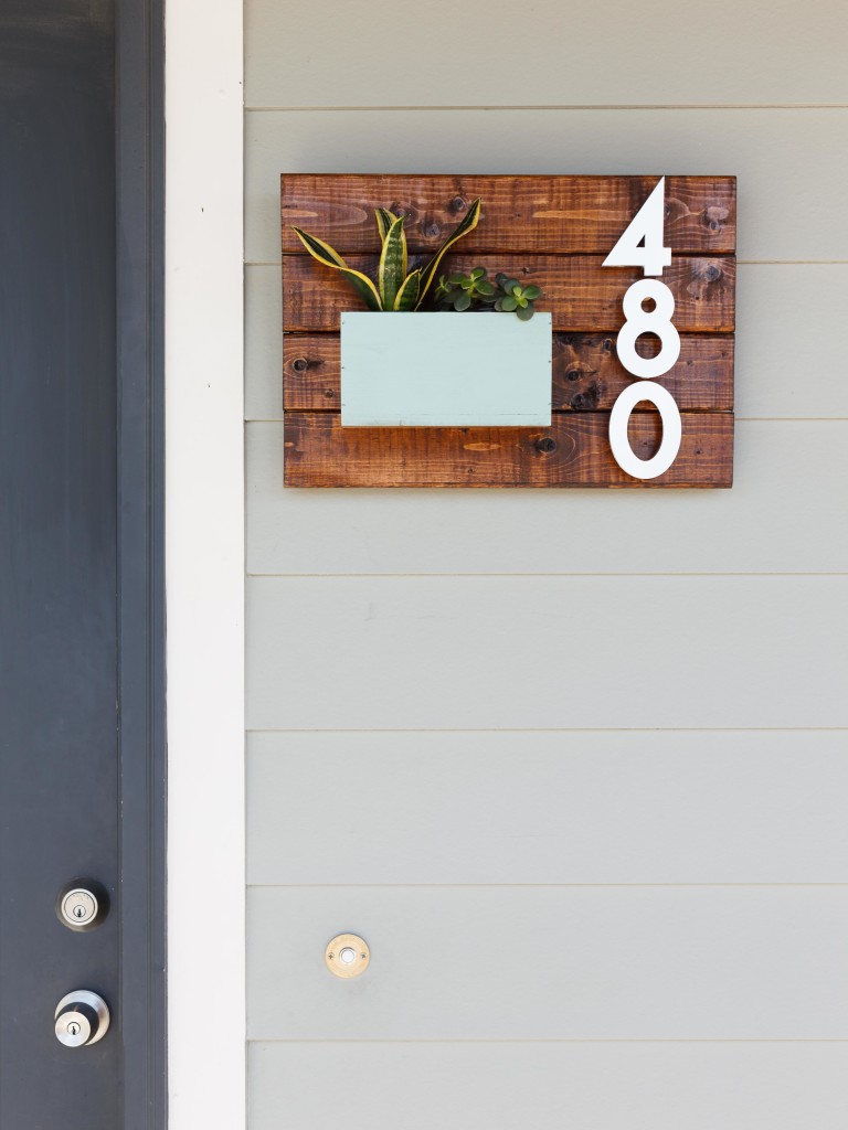 Home entrance inspiration - numbers