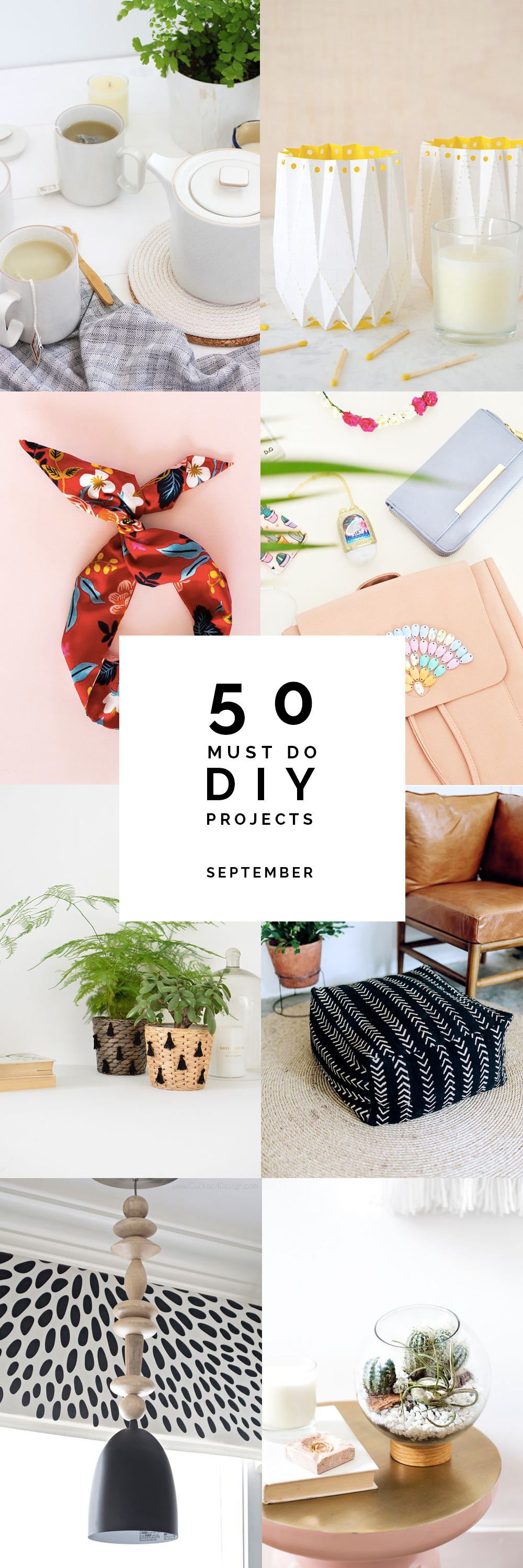 50 Must Do DIY's | September @fallfordiy