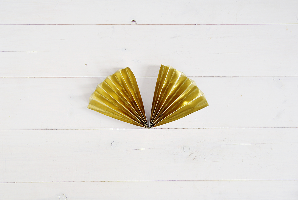 Fall For DIY Paper Fans Tutorial 5