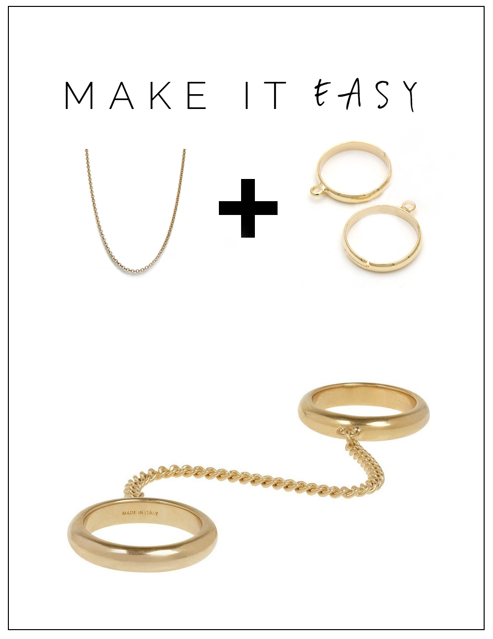 Easy hot sale diy rings