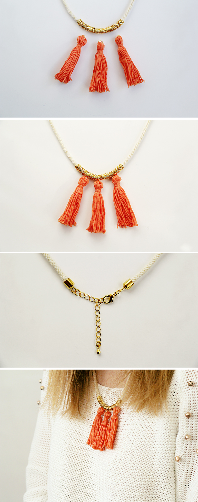 Make a Tassel Necklace with Prayer Beads - Rings and ThingsRings