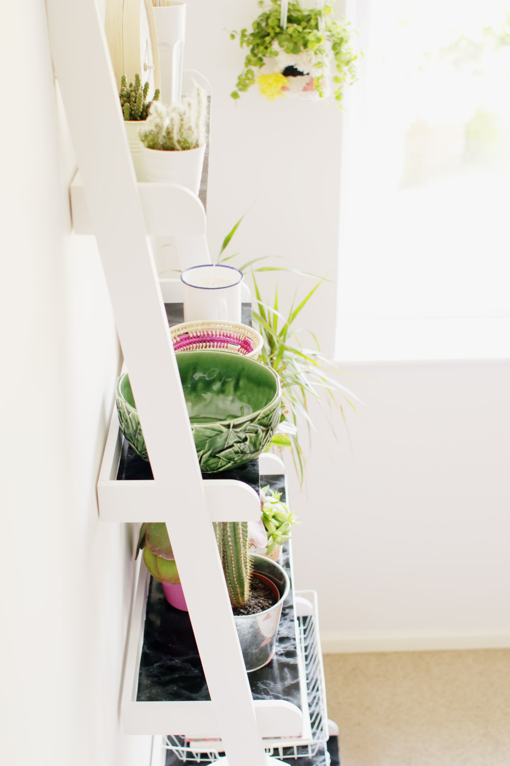 Fall For DIY | Ladder Shelf Hack