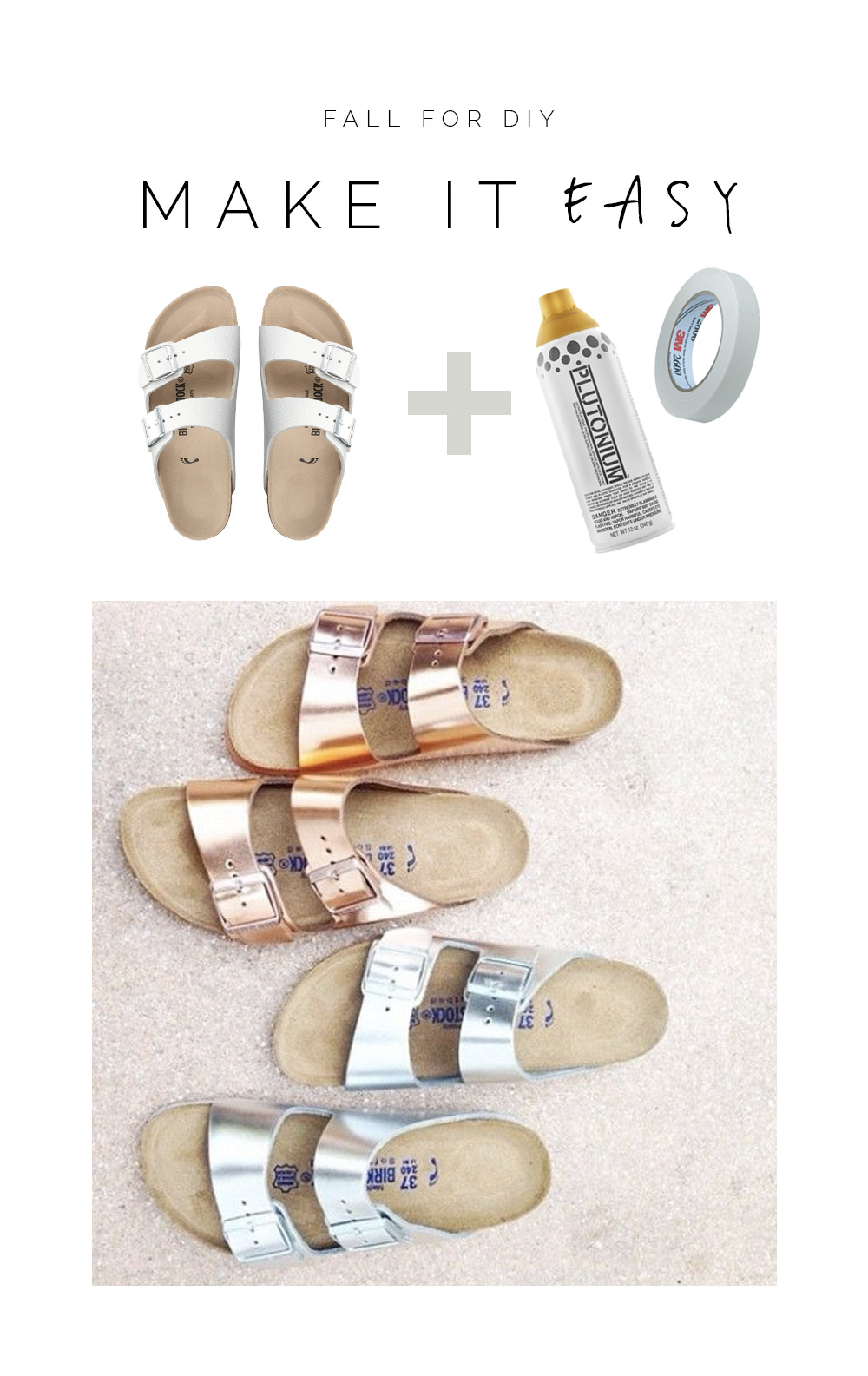 metallic birks