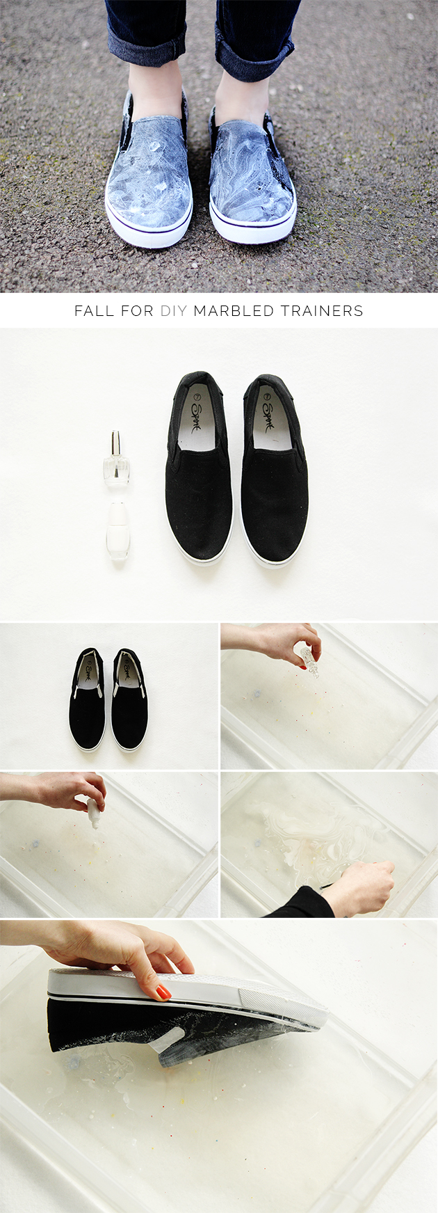 Diy slip sales on shoes