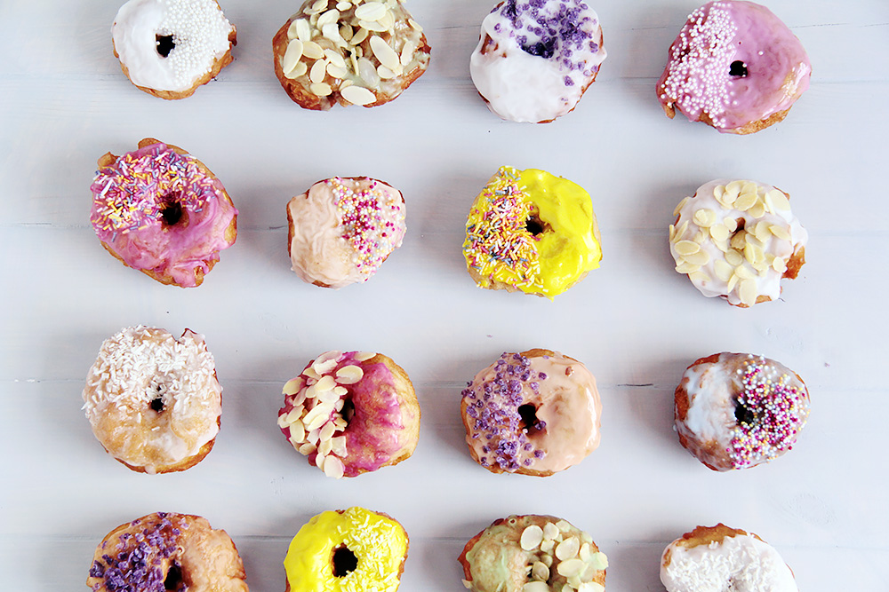 Vegan Frosted Doughnuts Fall For DIY