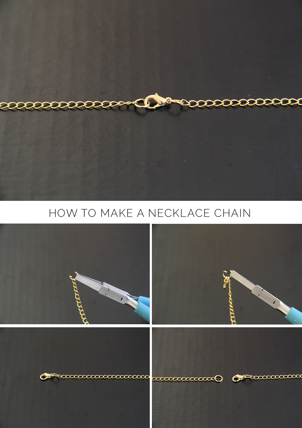 make your own necklace with picture