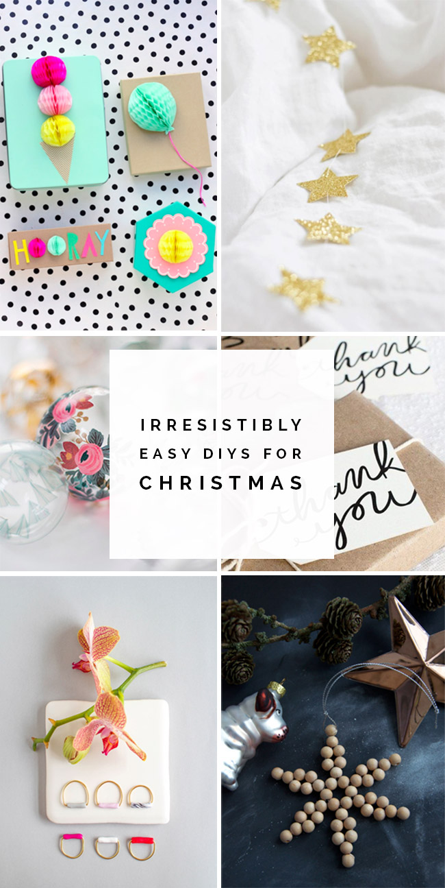 Irresistibly easy DIYs for Christmas | Fall For DIY round up