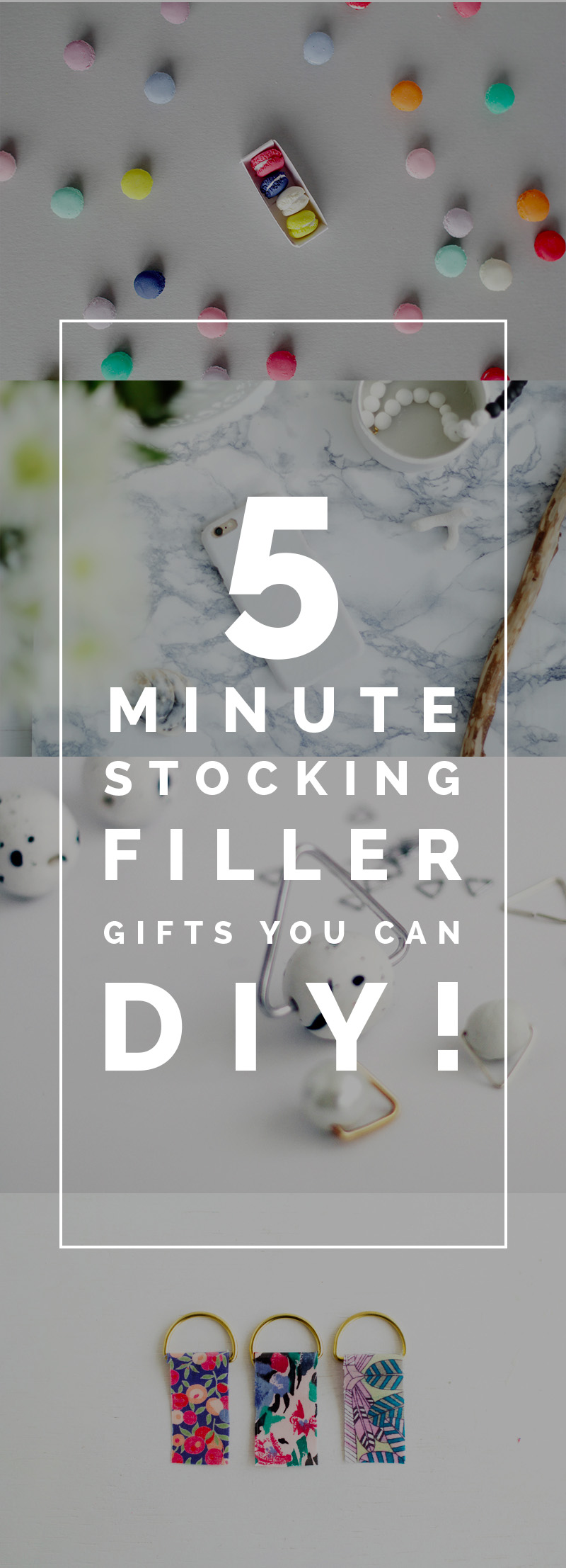 5 Minute Stocking Filler Gifts you can DIY