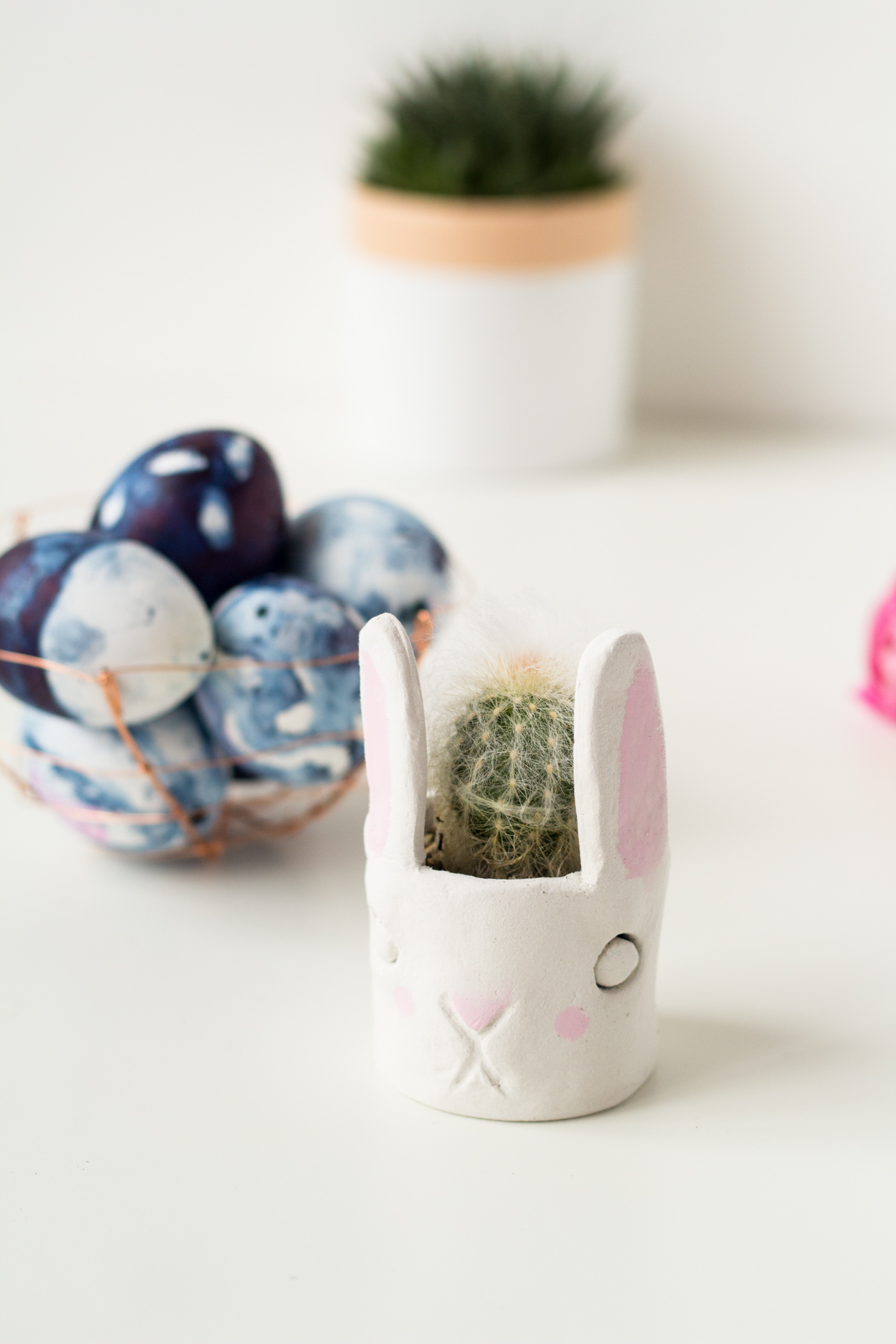 DIY Mini Cacti Bunny Planter | @fallfordiy-22