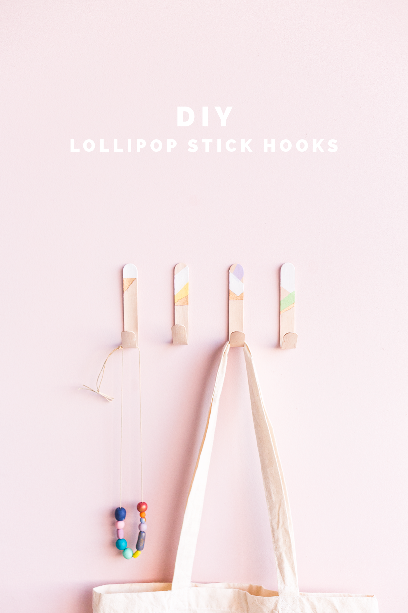 Homemade best sale wall hooks