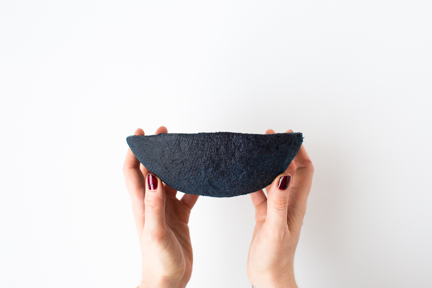 DIY Indigo Paper Bowls | @fallfordiy