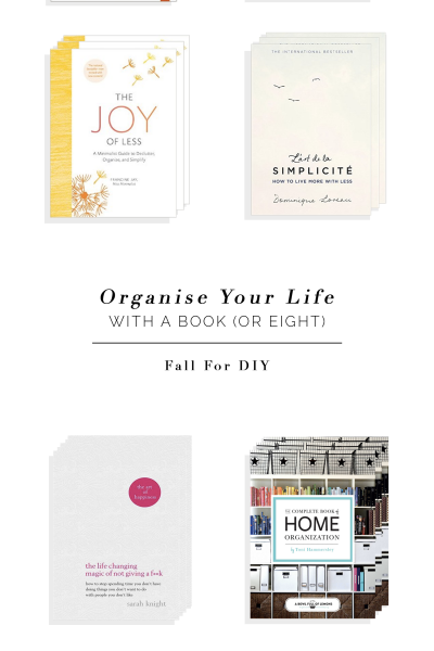 Eight Books you Need to Organise Everything in Your Life