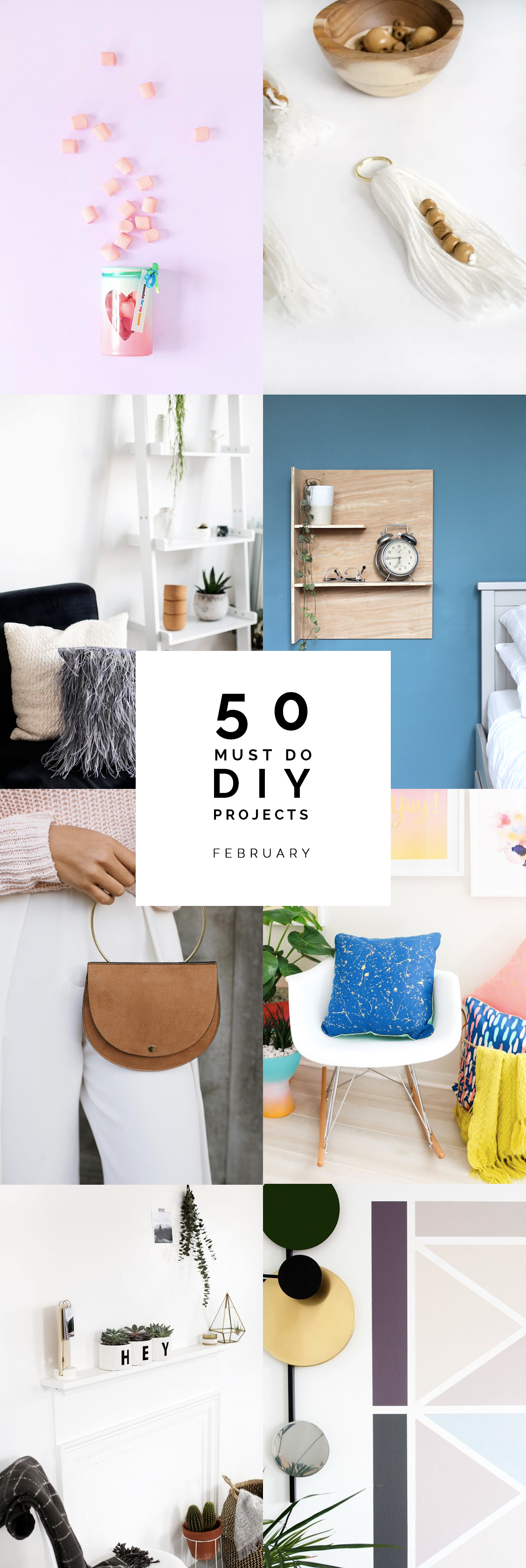 50 Must Do DIYs February | @fallfordiy