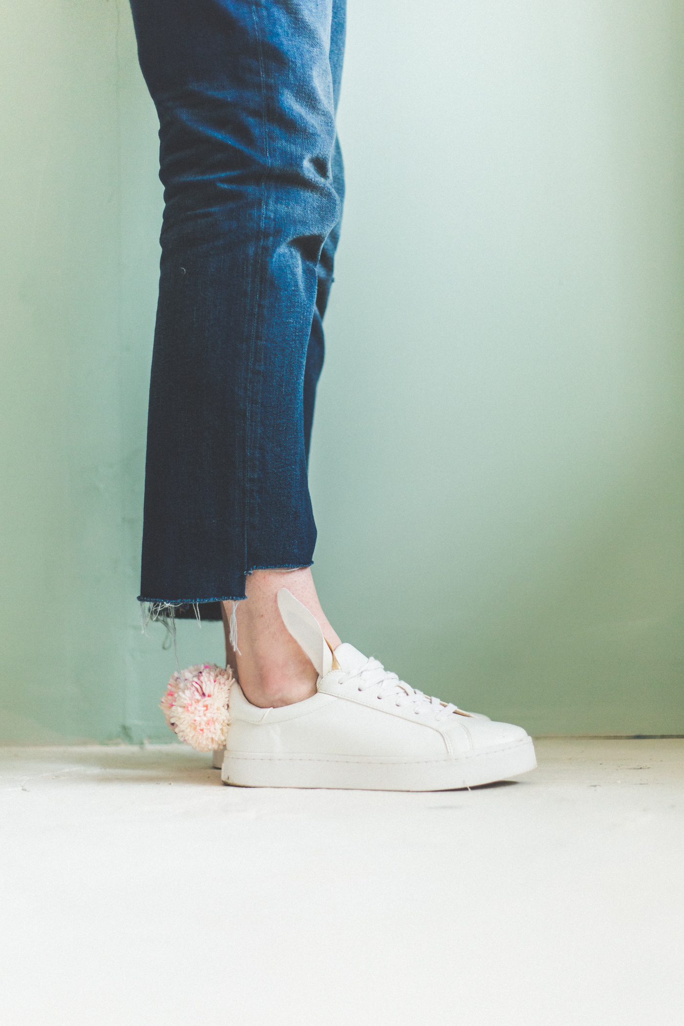 DIY Bunny Sneakers | @fallfordiy