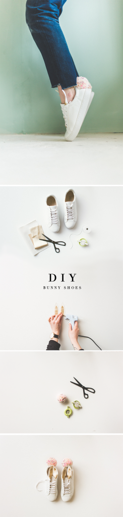 DIY Bunny Sneakers | @fallfordiy