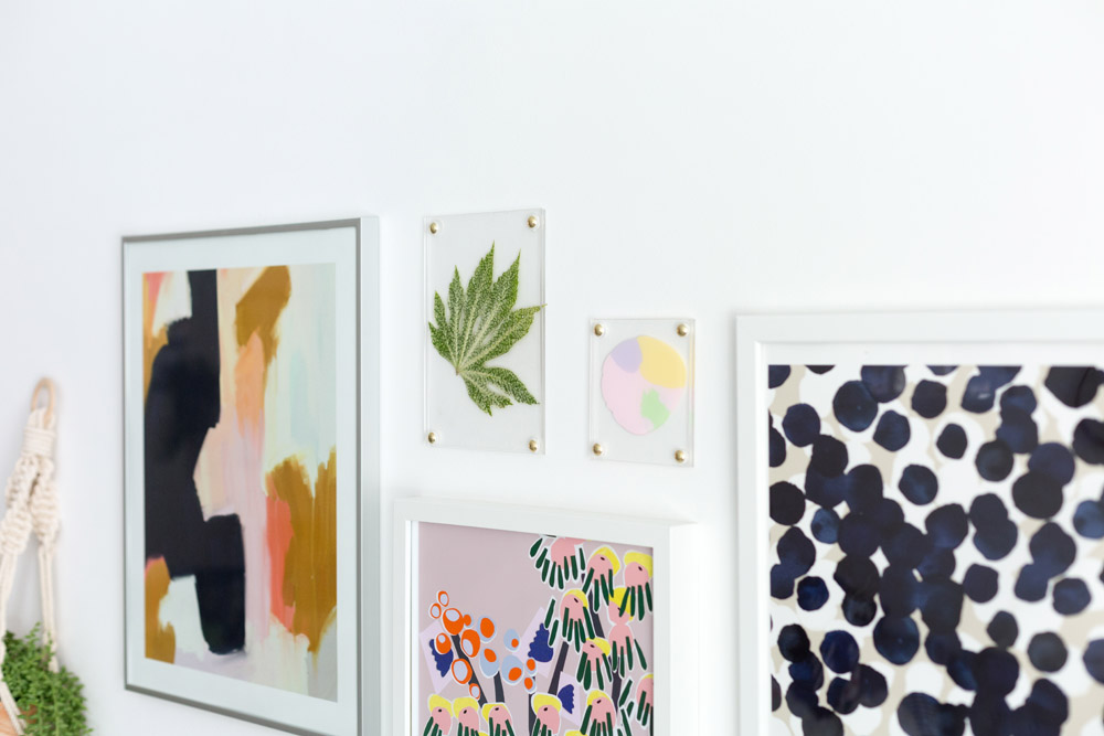 DIY No Drilling Perspex Picture Frames Made Easy with Sugru | @fallfordiy