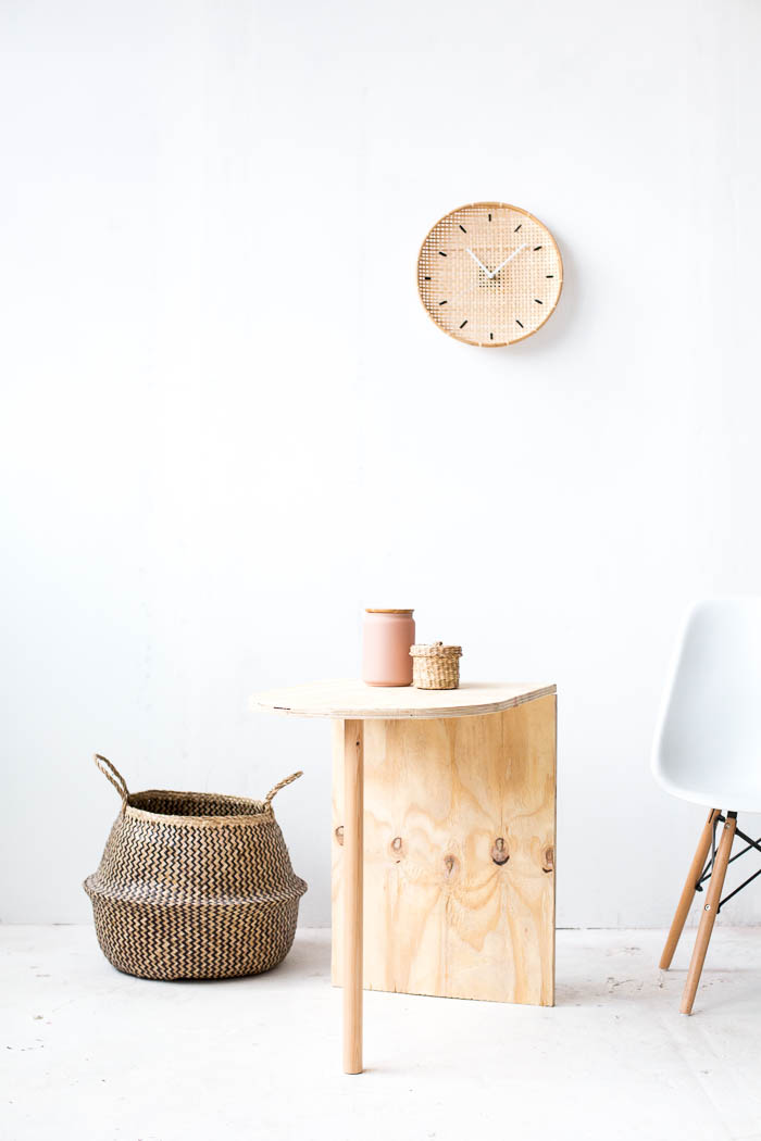 Simple DIY Wood Side Table