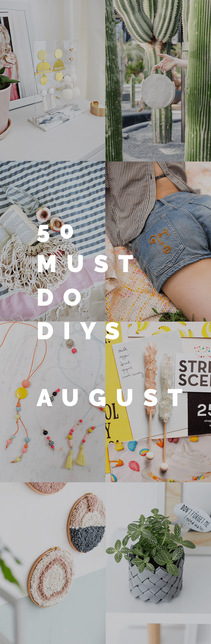 50 Must Do DIY's August