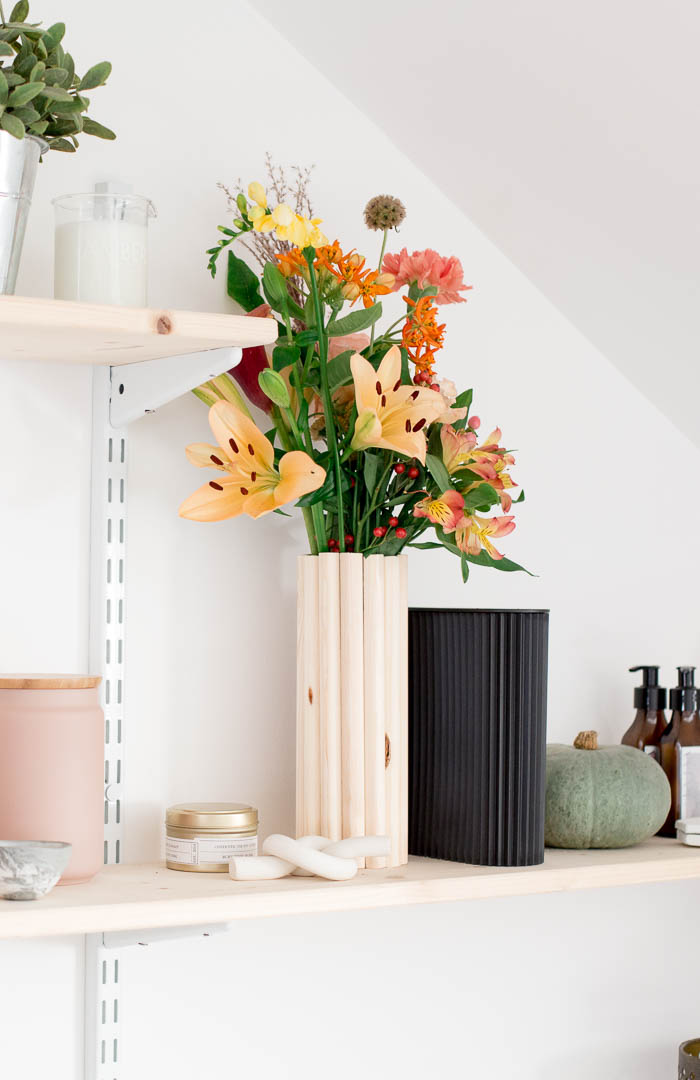 DIY Wooden Vase | @fallfordiy