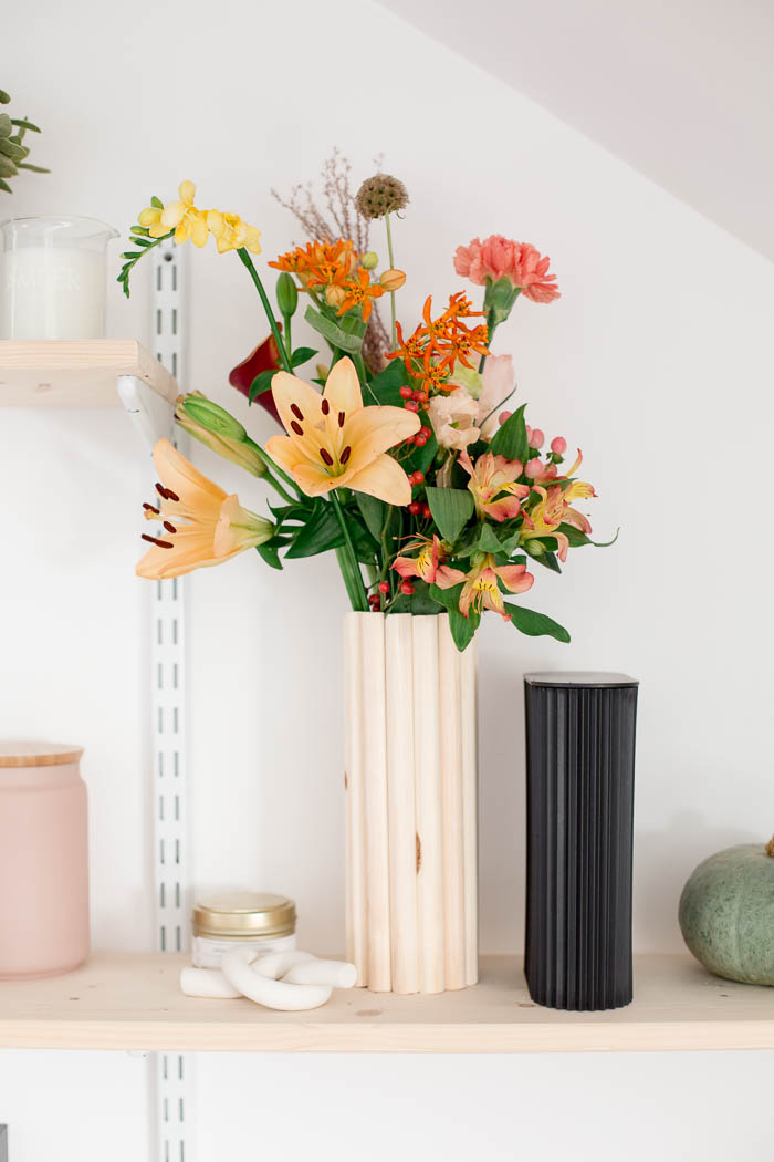DIY Wooden Vase | @fallfordiy
