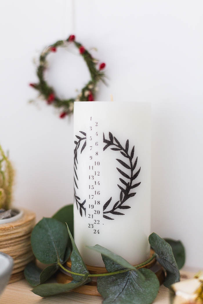 DIY Advent Candle