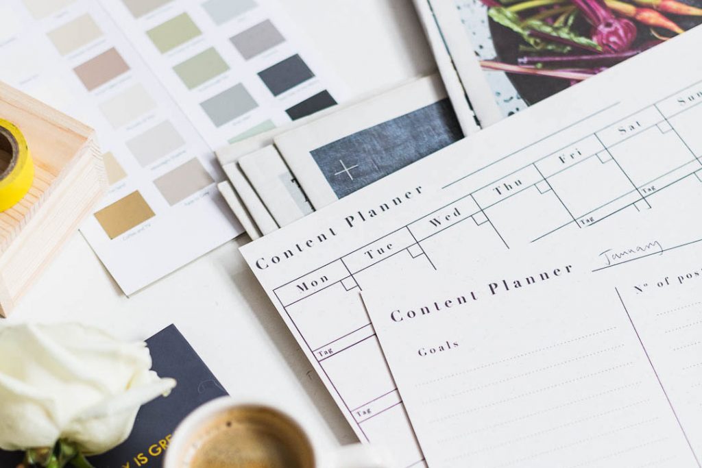 FREE Printable Content Planners | @fallfordiy