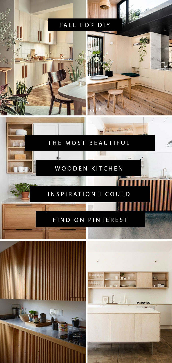 The Most Beautiful Wooden Kitchen Inspiration I Could Find on ...