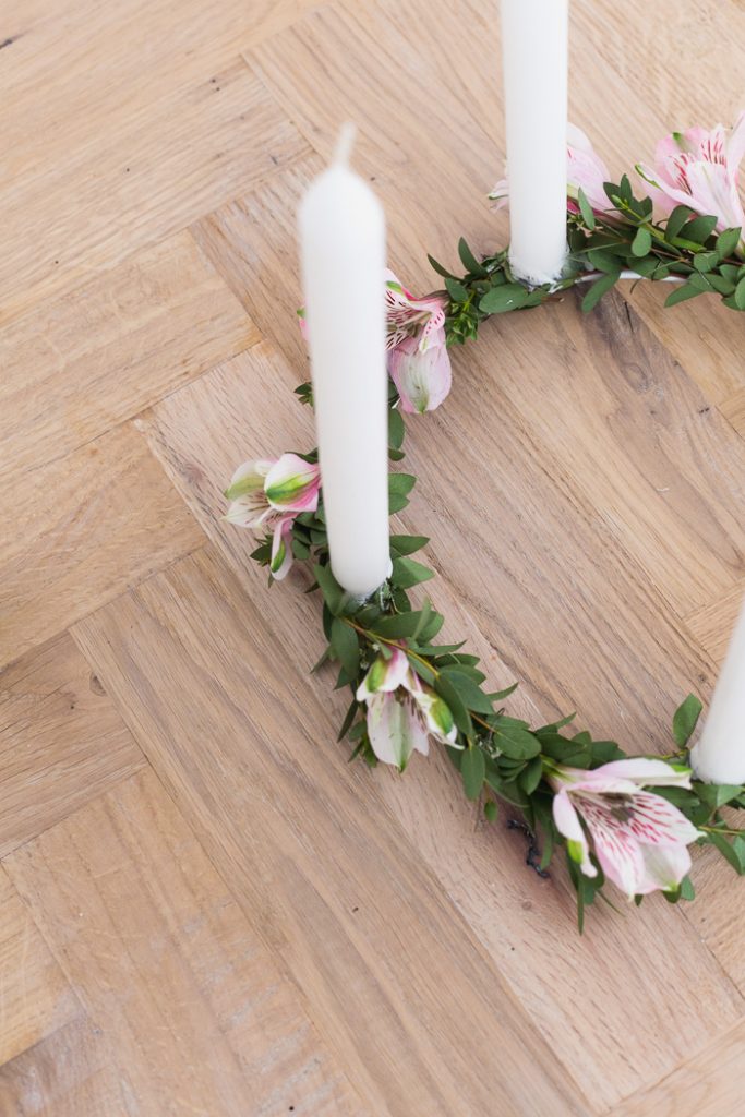 DIY Valentine's Day Candle Ring