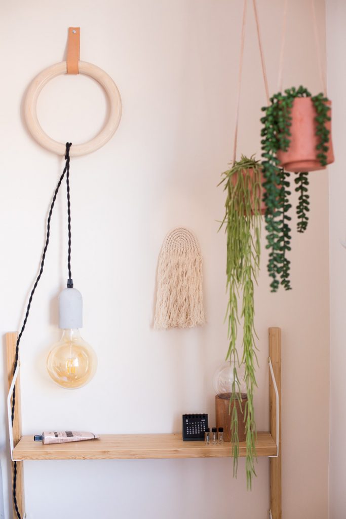 DIY Easy Rope Rainbow Wall Hanging