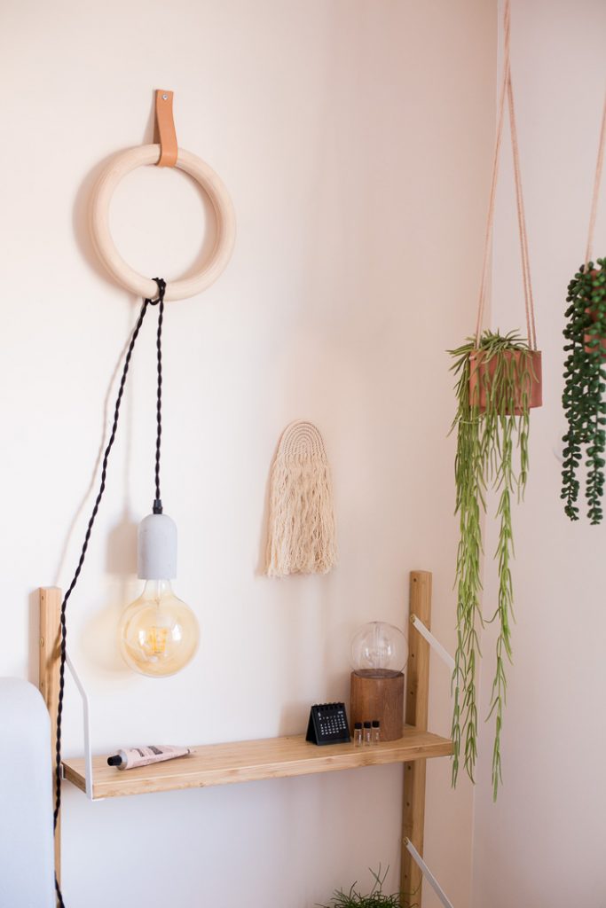 DIY Easy Rope Rainbow Wall Hanging