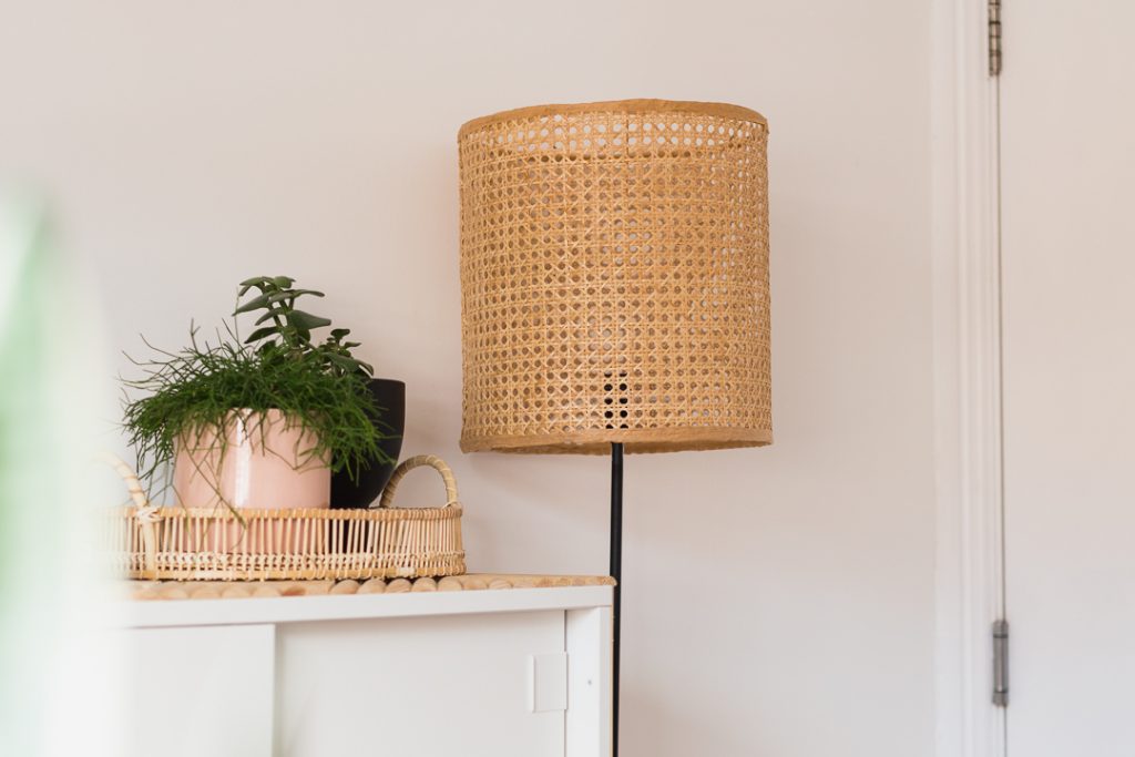 DIY Rattan Lampshade