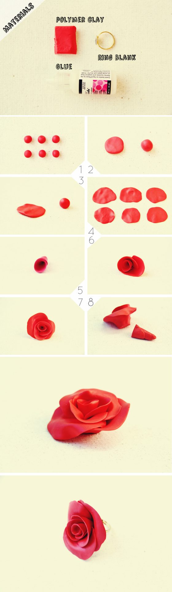 DIY Rose Ring Fall For DIY