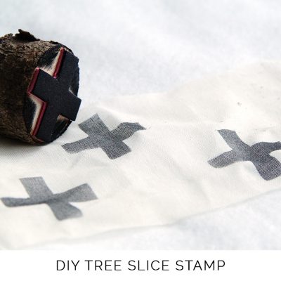 DIY Wood Slice Stamp