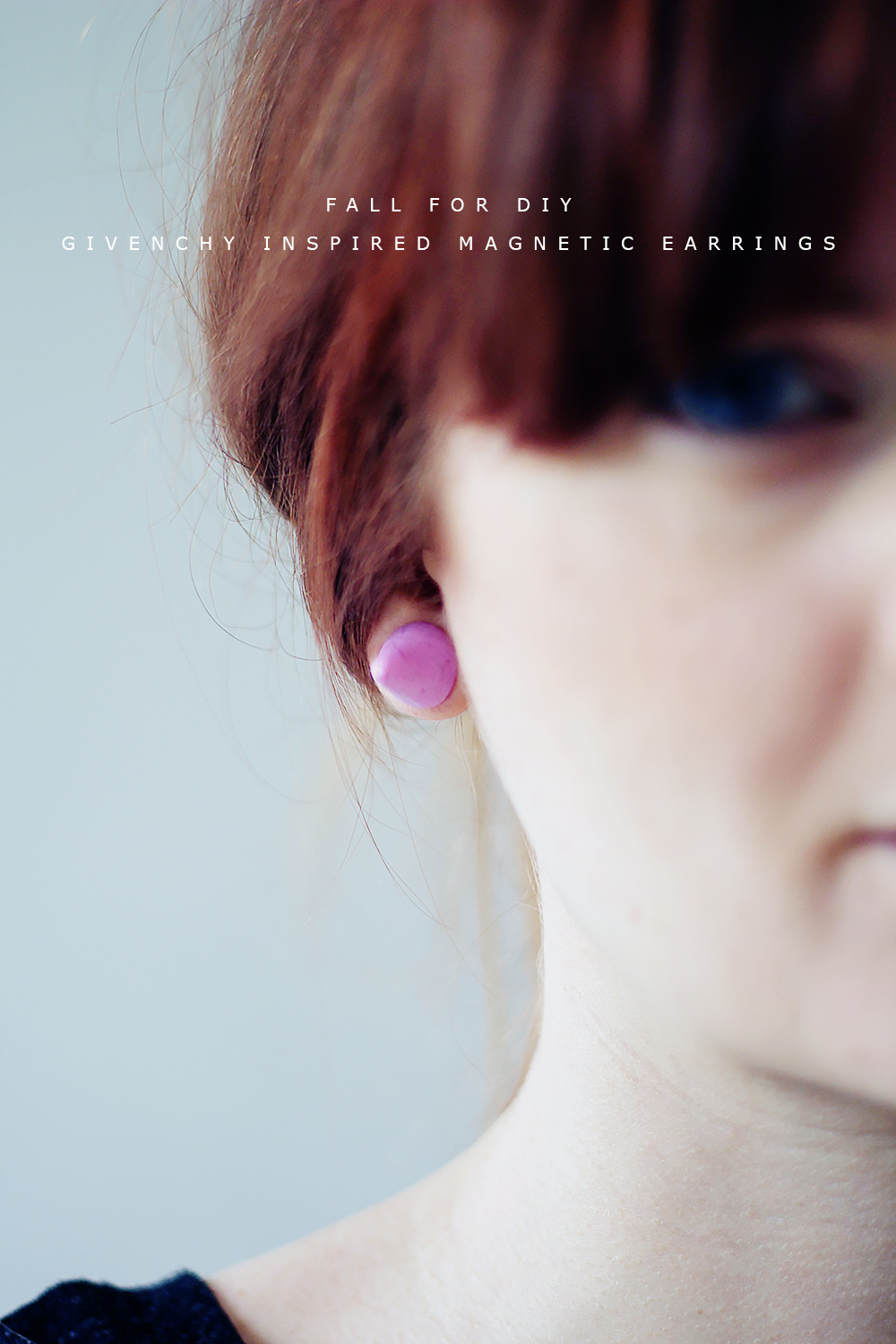 DIY Givenchy Inspired Magnetic Earrings - Fall For DIY
