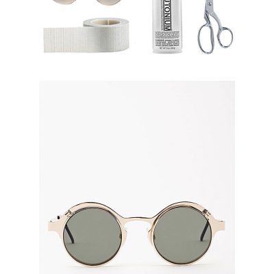 Make it Easy | Gold Rimmed Sunglasses