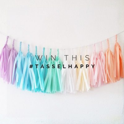 Win some #tasselhappy when you join us on Instagram