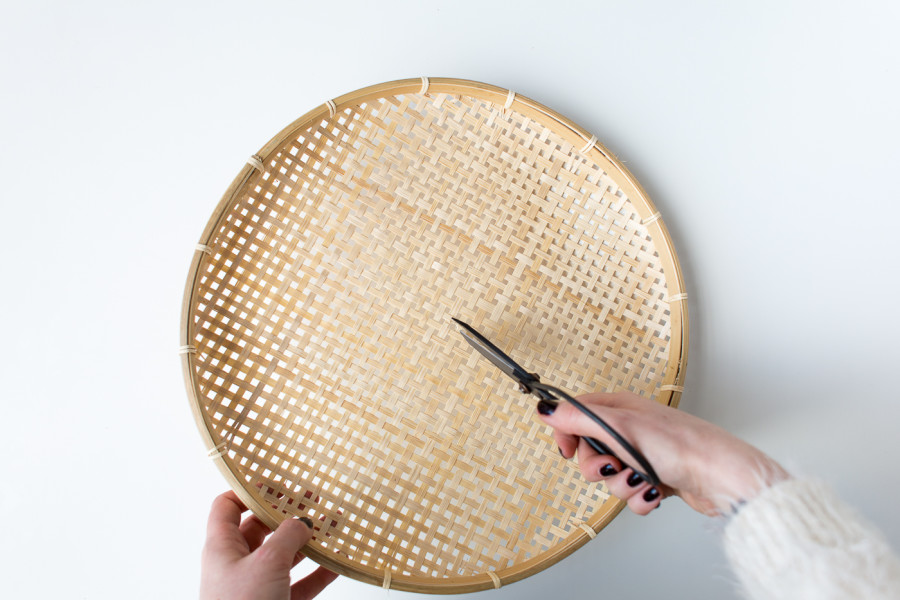 Make a DIY Embroidered Basket Clock Fall For DIY