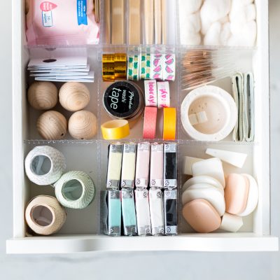 DIY Drawer Dividers to Organise your Craft Supplies