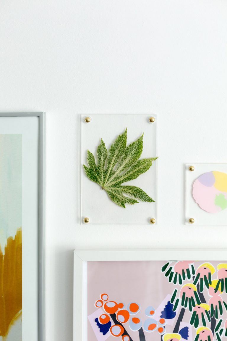 DIY No Drill Acrylic Picture Frames | Fall For DIY