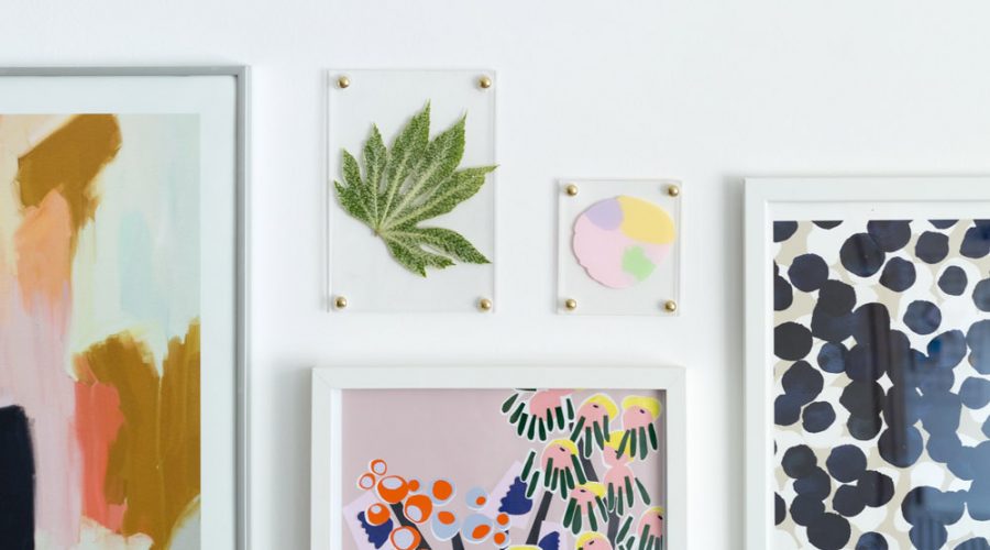 DIY No Drilling Perspex Picture Frames Made Easy with Sugru | @fallfordiy