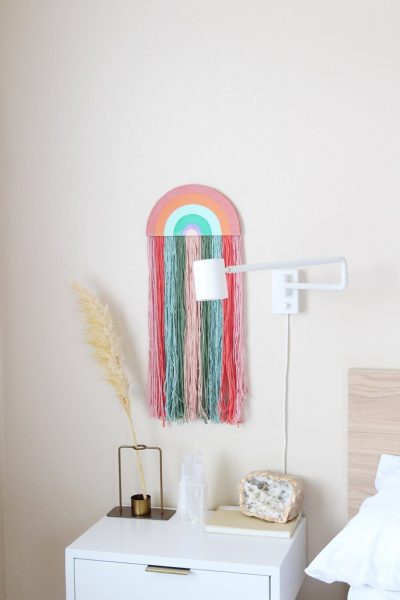 13 DIY Rainbow Wall Hangings to Make this Weekend | Fall For DIY