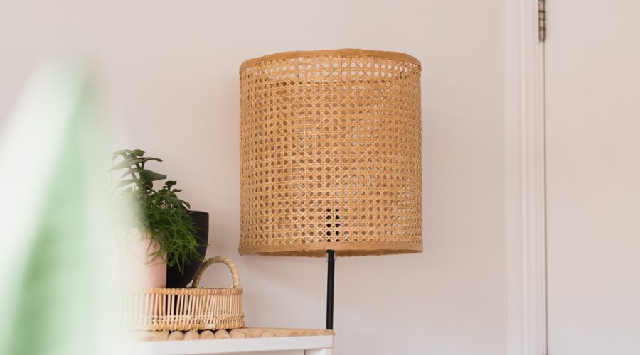 DIY Rattan Lampshade