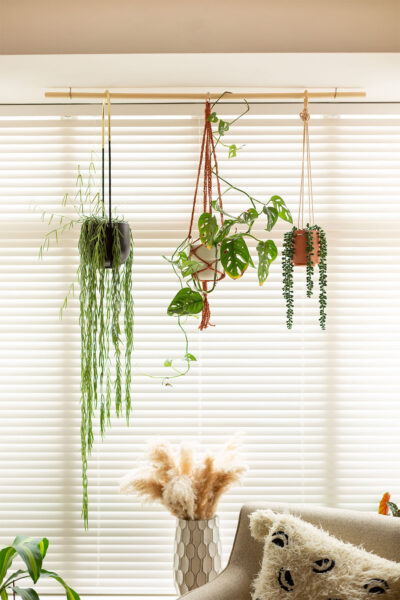 DIY Raffia Hanging Planter Kit