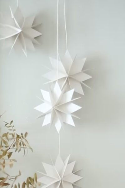 DIY Easy Festive Stars